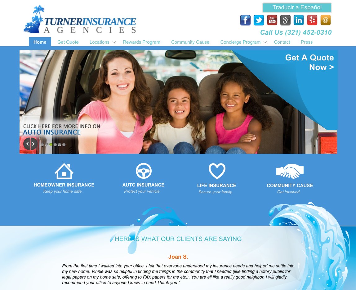 TurnerInsur's tweet image. Visit turnerinsuranceagencies.com. We are committed to helping you manage all your insurance and financial needs.