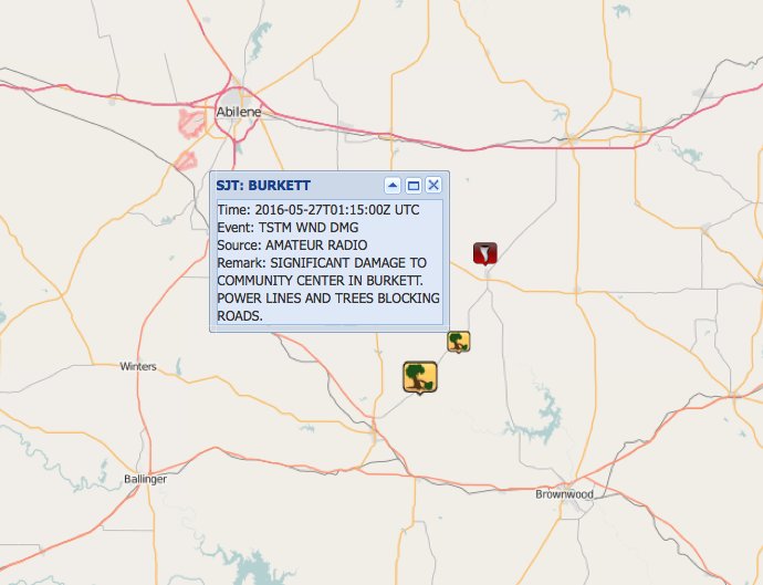 stormchaser4850's tweet image. Update: Significant damage reported in #Burkett #Texas after earlier #tornado-warned storm (8:15 PM CDT) #TXwx