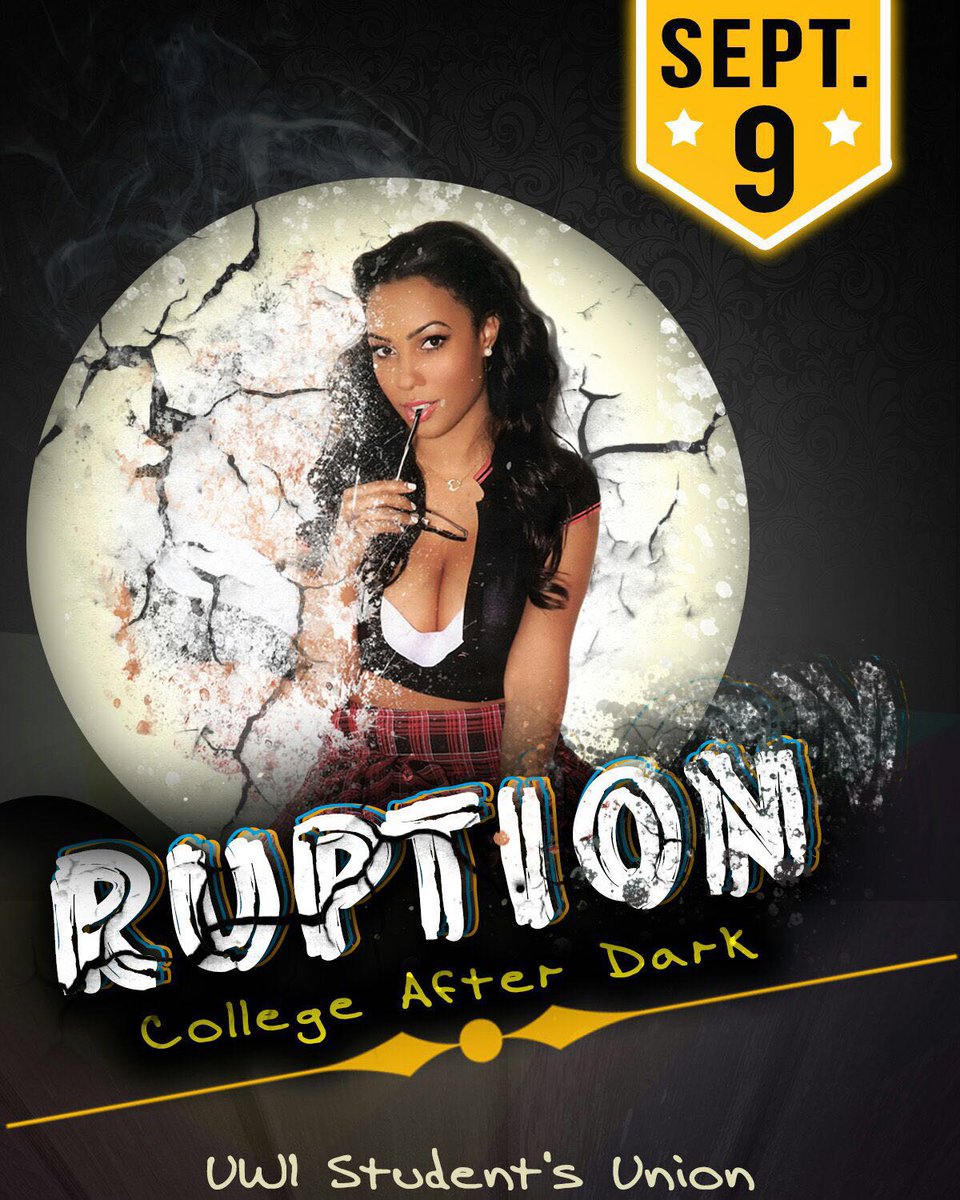 s_saffie's tweet photo. 🔊 RUPTION 🔊 #CollegeAfterDark
👉September 9👈
More info coming soon
#Ruption
#OnlyOption
#Girlspartyinduction https://t.co/RFt8SBTcq9