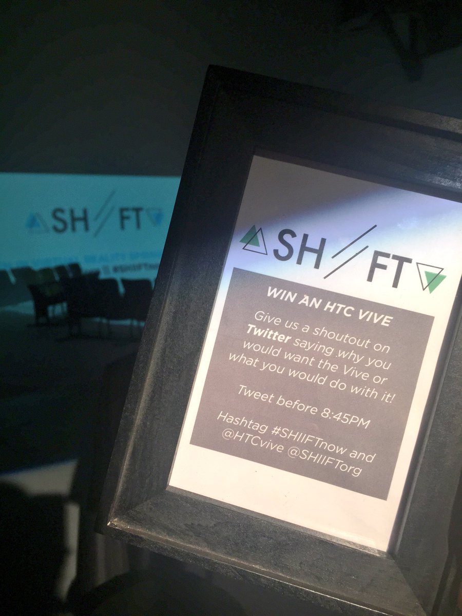 HelenSitu's tweet photo. Women in VR Spring Mixer. Tweet why you want a Vive before 8:45pm and tag #SHIIFTnow @htcvive @SHIIFTorg to win 🙌 https://t.co/hqKF4zR99Y