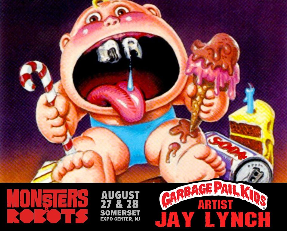 monsters_robots's tweet photo. #GarbagePailKids and #WackyPackages artist Jay Lynch is confirmed for Aug 27 &amp; 28!!! https://t.co/5IIhcN97FK