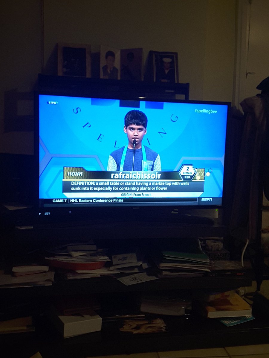 HereIsSasha's tweet photo. And the winner for the #spellingbee is......#TheMachine ...#sike https://t.co/XYXo3vUDK1