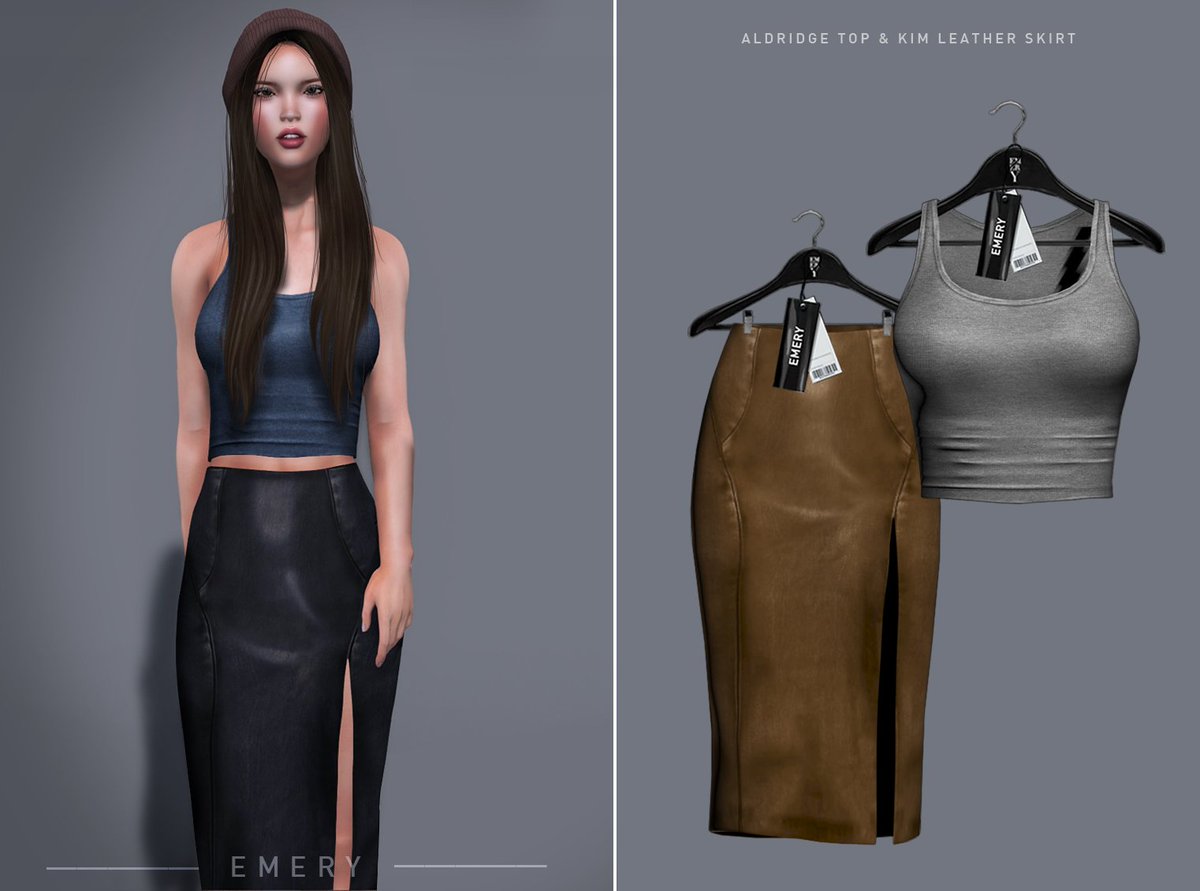 SunamiBeck's tweet image. The Aldridge Tops and Kim Leather Skirts will be available during the May Round! maps.secondlife.com/secondlife/Ube…