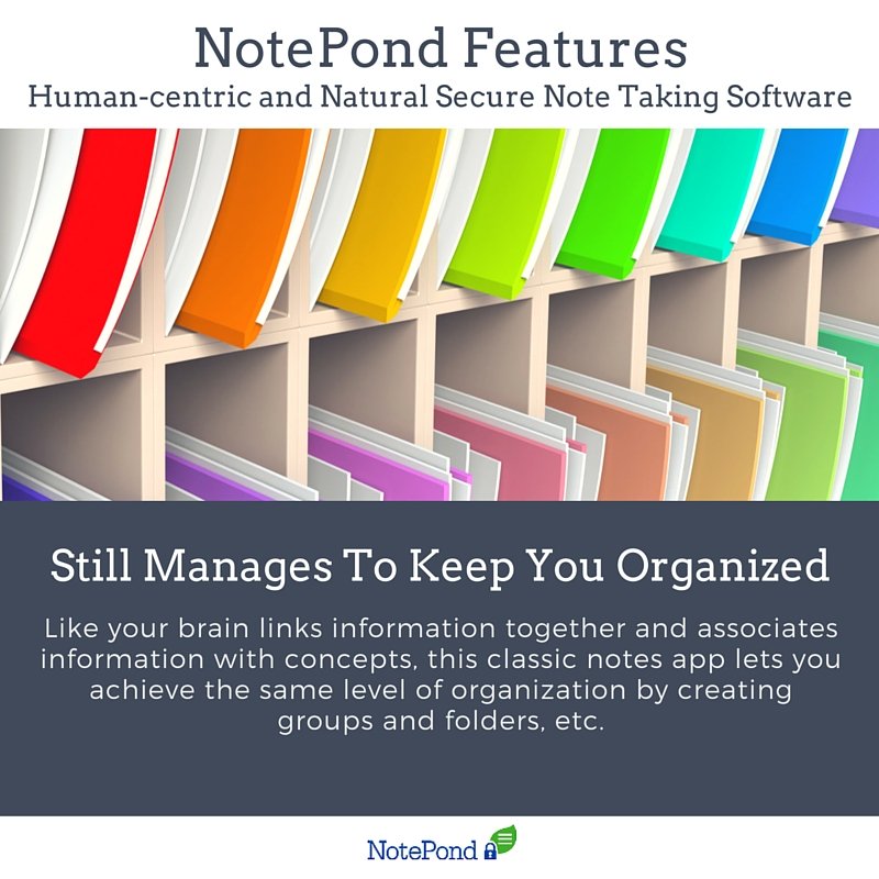 NotePond's tweet image. NotePond Still Manages To Keep You Organized. Read buff.ly/1TBY2o8 #NotePond #OrganizedNotes #SecureNotes