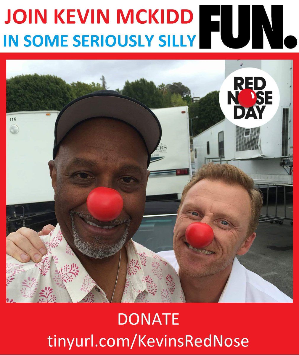 KMcKOnline's tweet photo. .@scottkfoley on #RedNoseDay special 😊 Think we'll need to wrangle him for 📷 with @TheRealKMcKidd  next year 😎 https://t.co/PjjJfiYik5