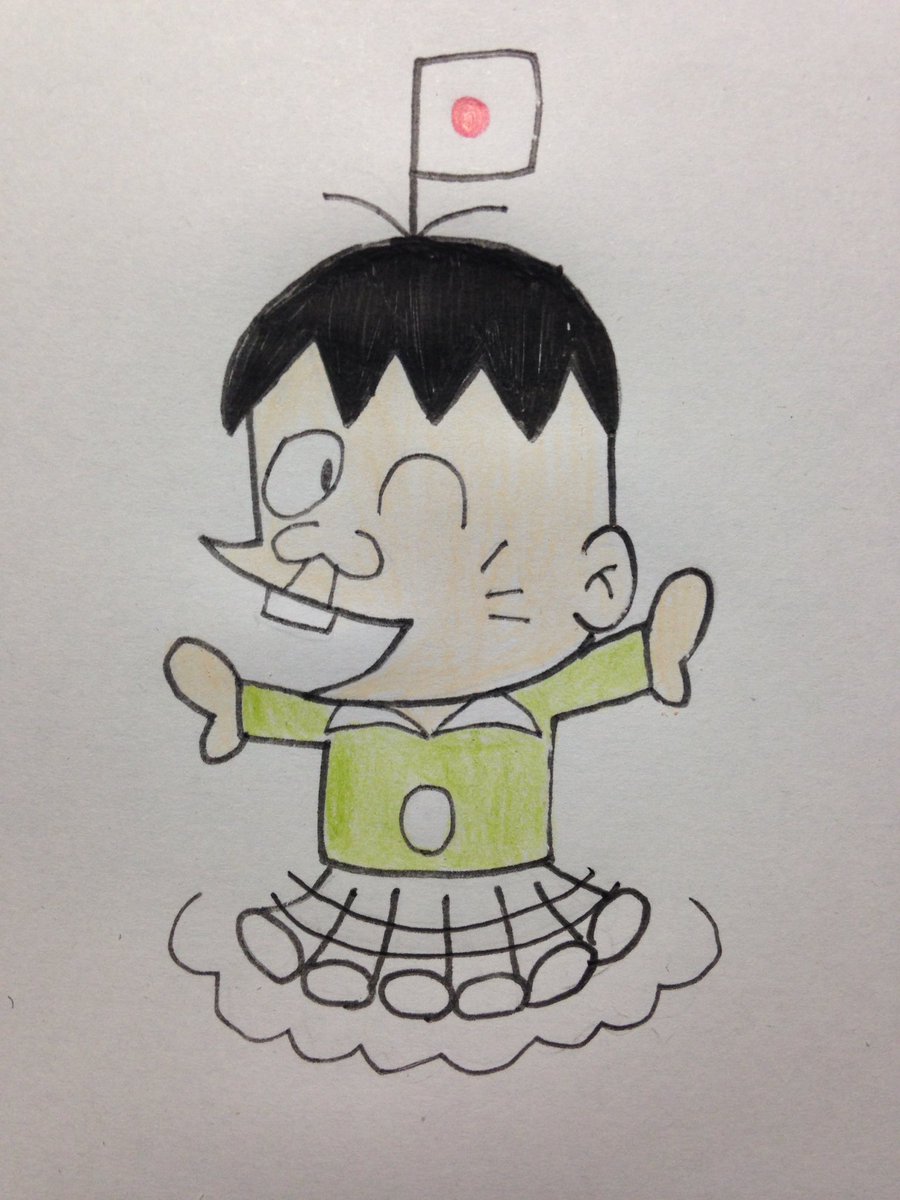 これ見た人は自分が描いたハタ坊晒せ