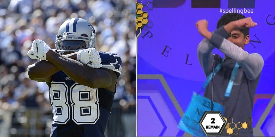 SBNation's tweet image. NIHAR WITH THE DEZ CELEBRATION!
sbnation.com/lookit/2016/5/…