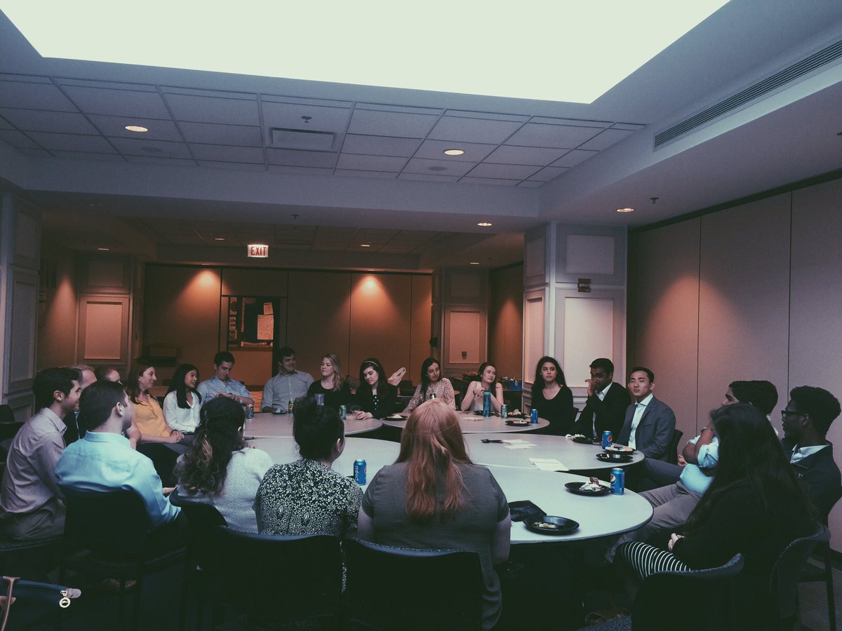 Faculty Initiate Meet and Greet with @GeoffNyheim . It was a pleasure getting to know you!