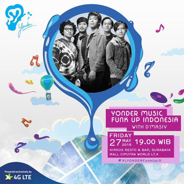 Ayo <a href="/MasiversJATIM/">MASIVERS JAWA TIMUR</a> merapat skrg juga di Kirkos Ciwo nonton <a href="/DMASIV/">D'MASIV</a> ckp download Yonder Music App #XLYONDERFunkUpID