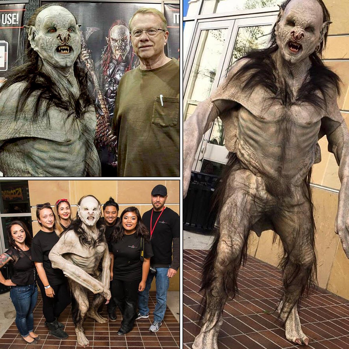 MONSTERPALOOZA1's tweet photo. #AcademyAward winning #MakeupArtist #GregCannoms makeup from #Dracula was recreated @ #Monsterpalooza by @Eischool! https://t.co/eZR8NYpcOG