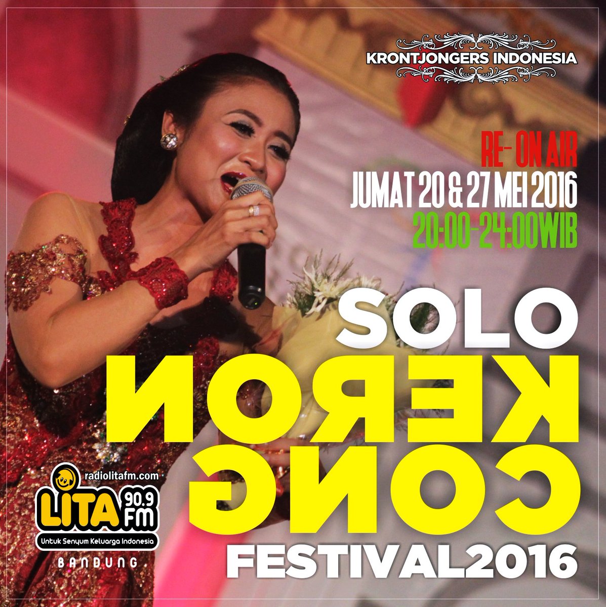 bentangwaktu's tweet photo. RE-ONAIR Solo Keroncong Festival 2016 mlm ini 20WIB @adaapadiLITAFM stream https://t.co/SmHamhGUqr #Krontjongers https://t.co/WTV1O33CkL