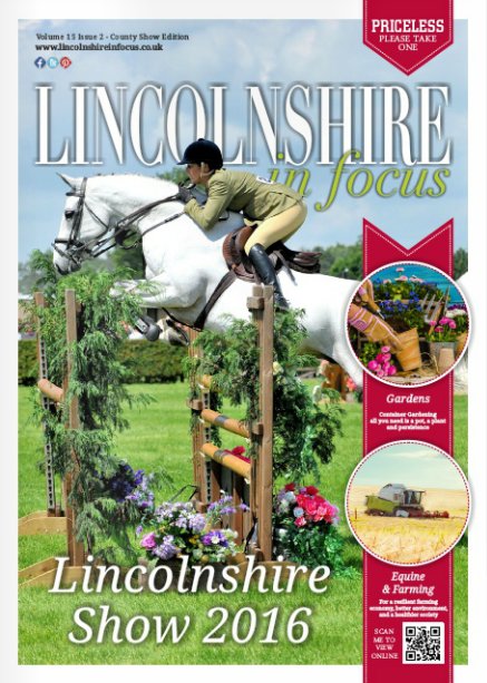 Come and see us at The Lincolnshire Show! <a href="/lincsshow/">Lincolnshire Show</a> at
<a href="/LincsShowground/">Lincolnshire Showground</a> 22-23 June lincolnshireinfocus.co.uk/lincolnshire-i…