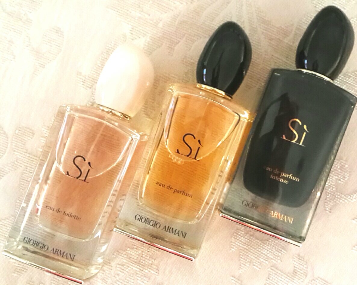 #fragrancefriday adore these #Armani Si collection Intense or EDP or EDT. Makes a great gift for any woman