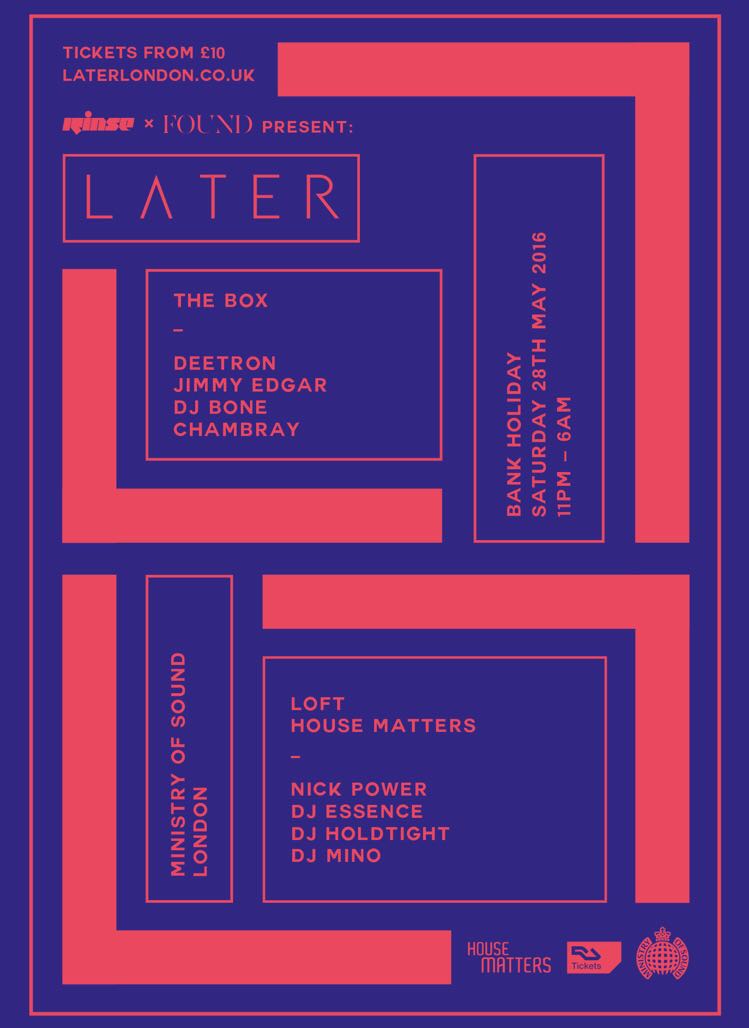 Tomorrow we touch down at <a href="/ministryofsound/">Ministry of Sound</a> for a special night of #techhouse &amp; #deephouse #housematters