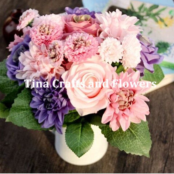 weitang123's tweet photo. #exportartificialflower Rose and Dahlia Bouquet, can be used for both wedding and home decor https://t.co/934RUtMMb8 https://t.co/z66bBwoG4J