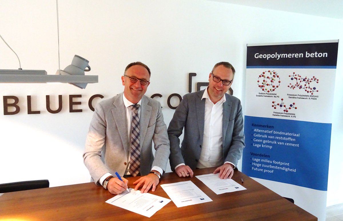 Primeur: eerste woningen met duurzaam geopolymeerbeton: plegt-vos.nl/primeur-eerste… #innovatie #woonplezier #CO2reductie