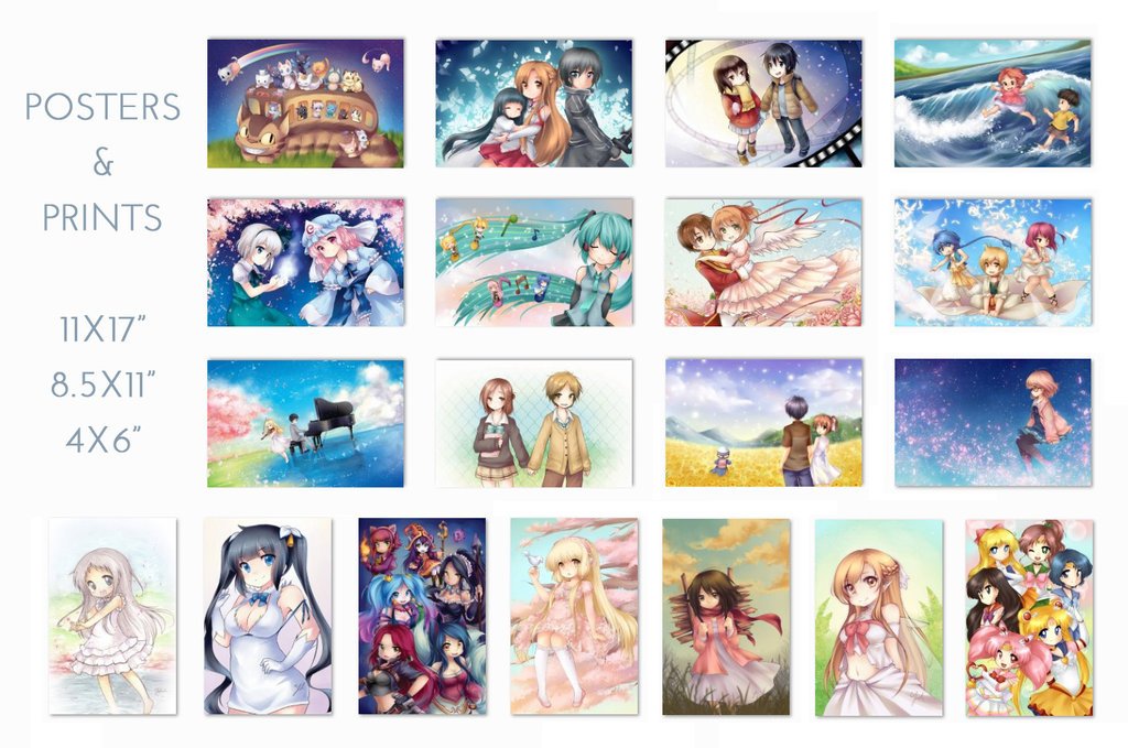 Here's my AN print  preview and table location (G10)!~ I have more unlisted items so feel free to drop by.~ 