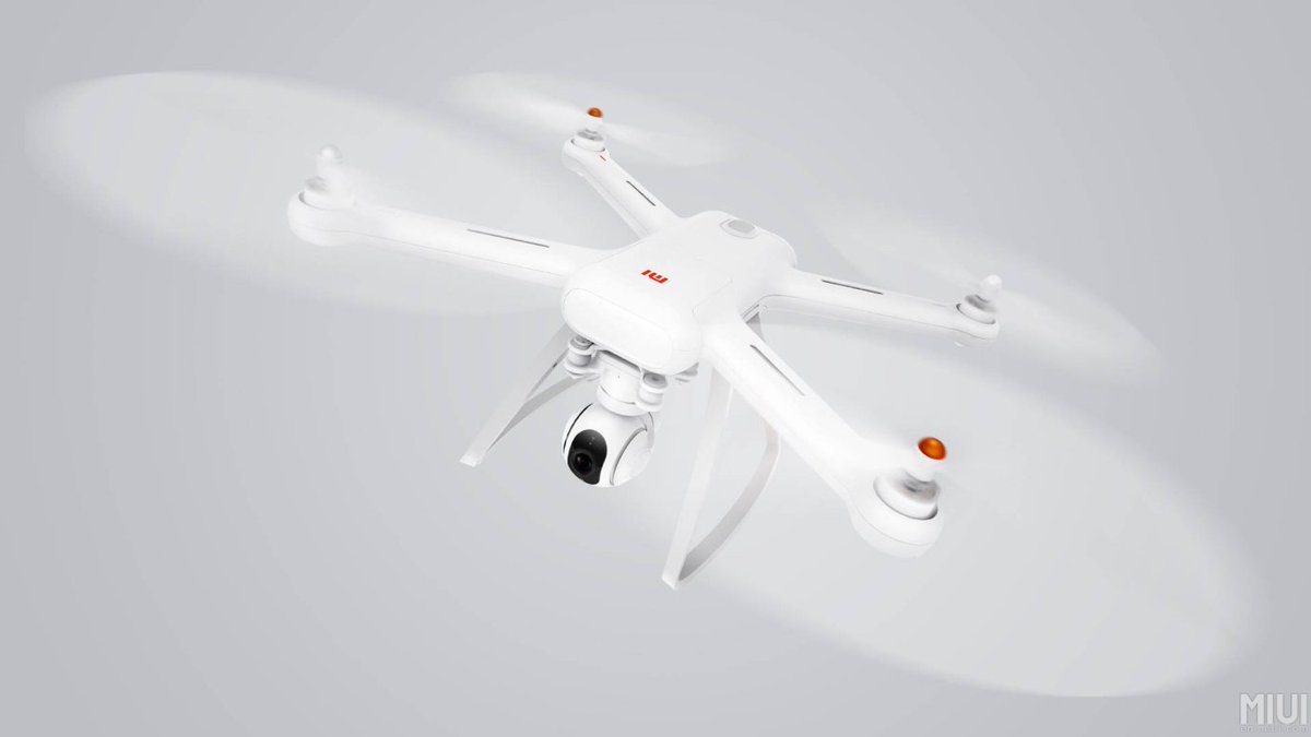 freeskiestech's tweet photo. Xiaomi unveils its first drone — and it costs just $450 for a 4K video model - https://t.co/6OOdgoLXxH https://t.co/QAojrkSNhz