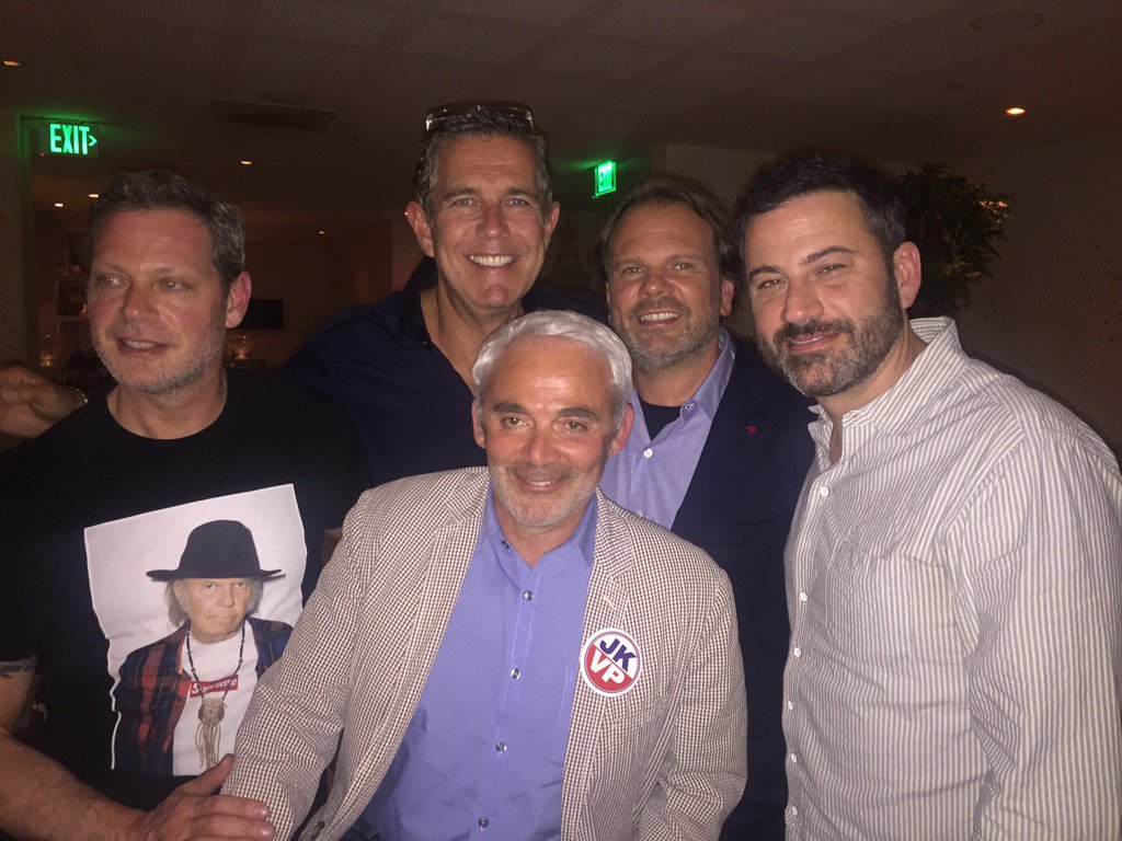 Frank Giustra on Twitter: "With Jimmy Kimmel and the Franks