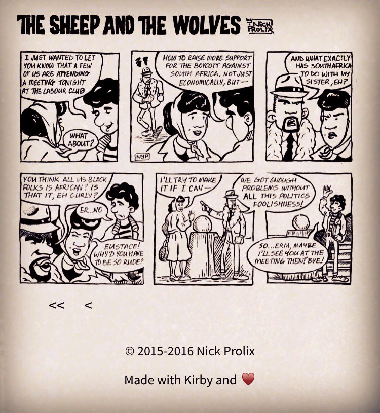 nickprolix's tweet image. This week's instalment is online now at thesheepandthewolves.com #makingcomics #webcomics #indiecomics #webcomicchat