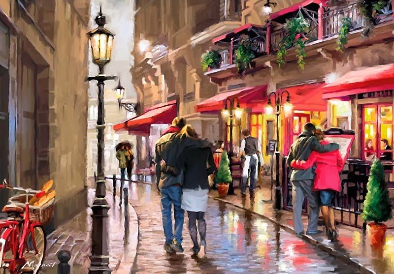 _Hyperion4's tweet image. ♬ Downtown ♪  bit.ly/1jucUn2   #painting Richard Macneil