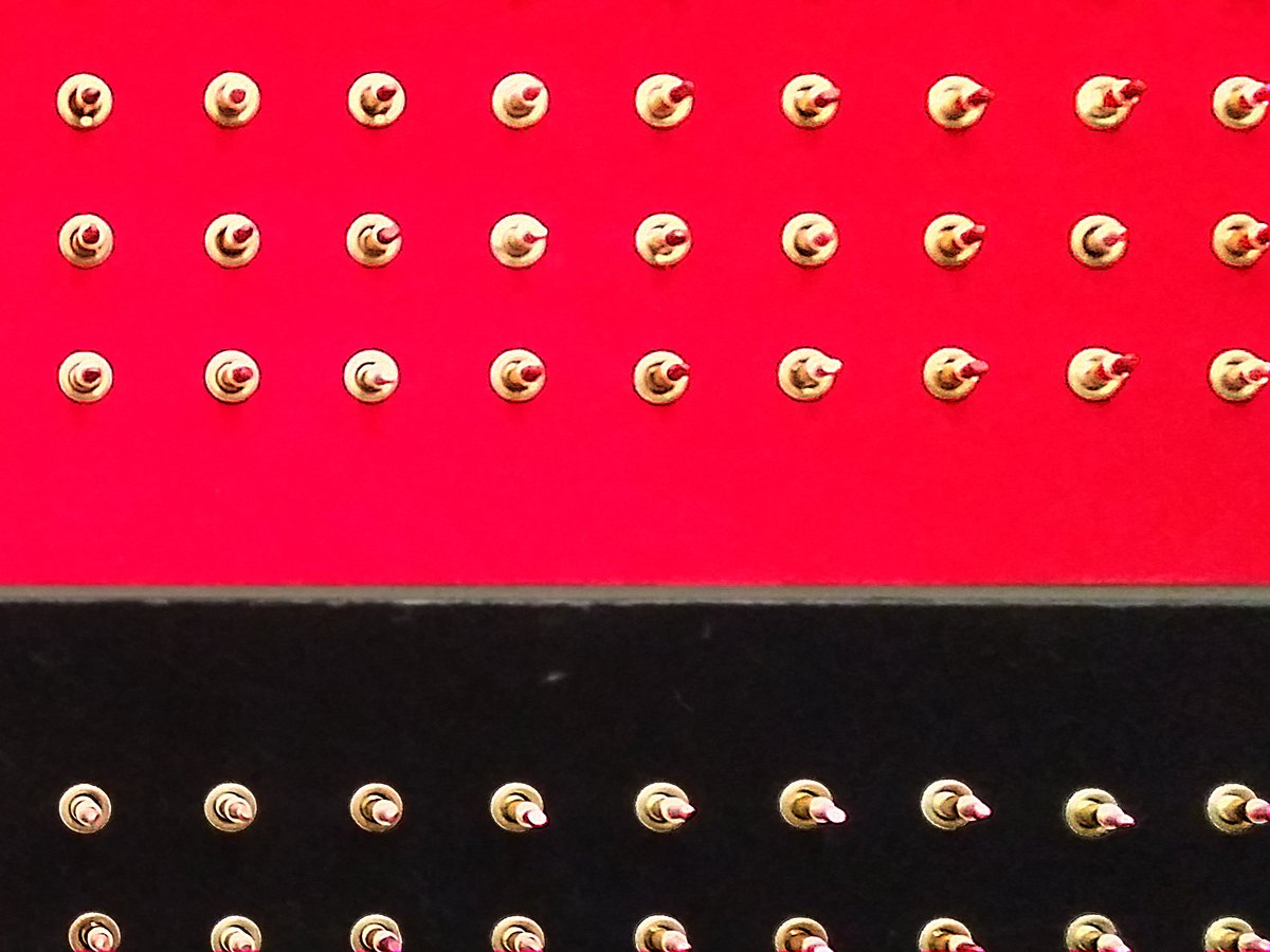 post_artist's tweet photo. Lu I-Chung Incantation 1997 (copper rings, lipstick, velvet, wood panel) https://t.co/R2kIgC64NL