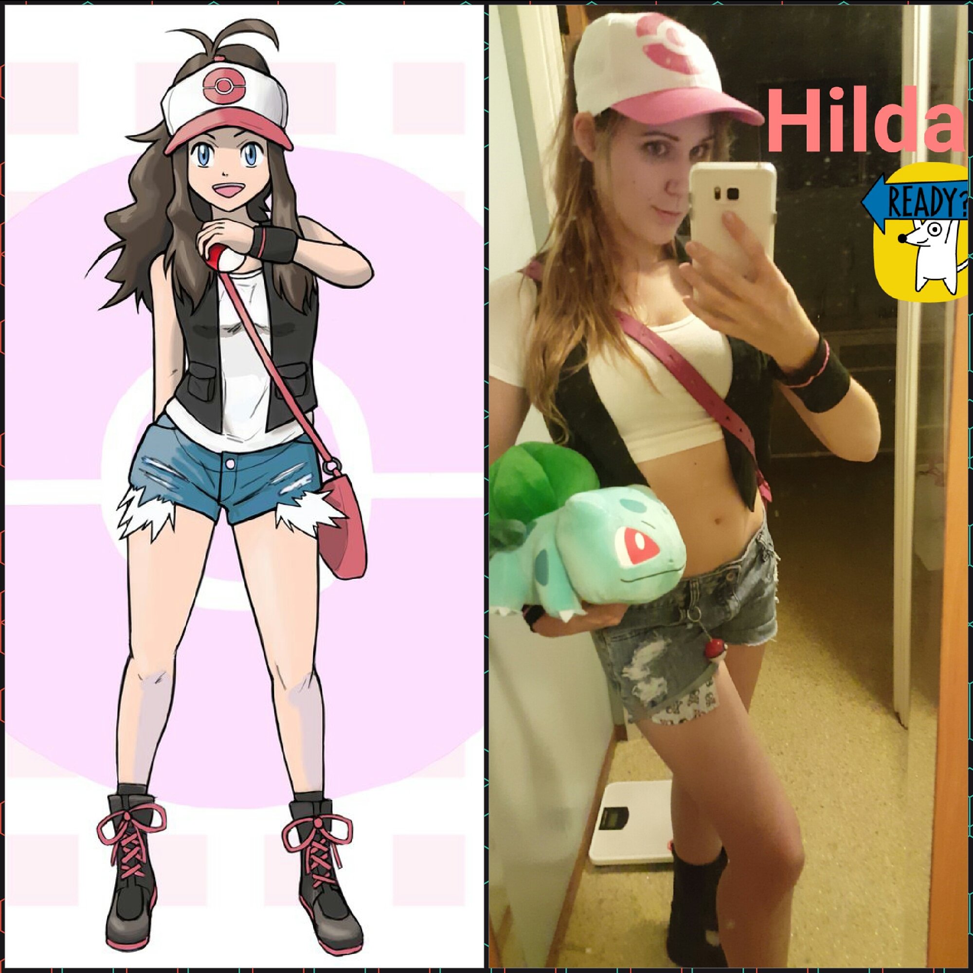 Pokemon Hilda Cosplay Hat
