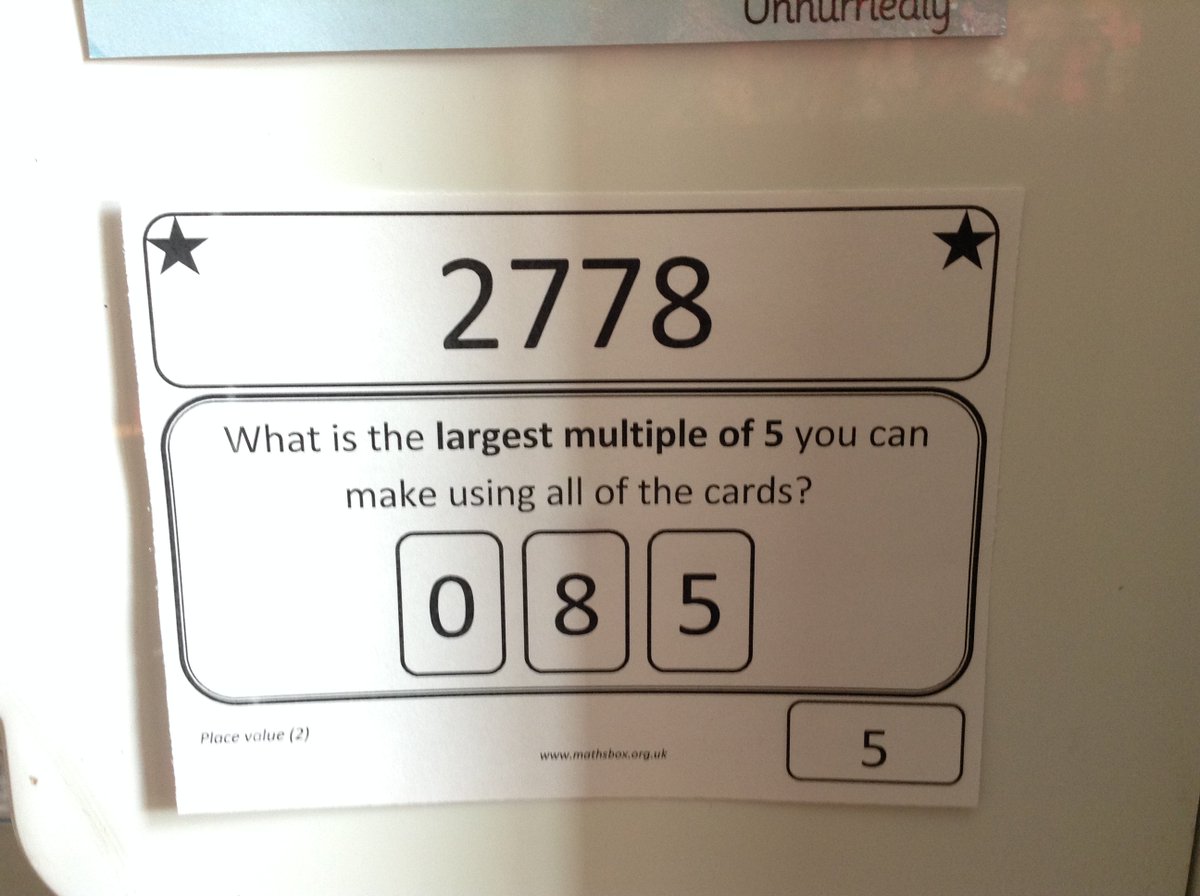 Lakeside_Sch's tweet image. The place value hunt is set up in Y6, ready to secure this weeks learning! #placevalue #problemsolvingexperts