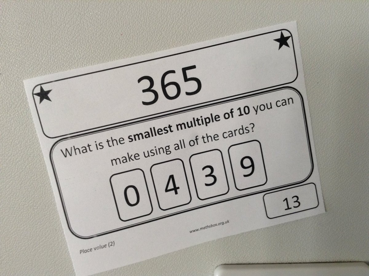Lakeside_Sch's tweet image. The place value hunt is set up in Y6, ready to secure this weeks learning! #placevalue #problemsolvingexperts