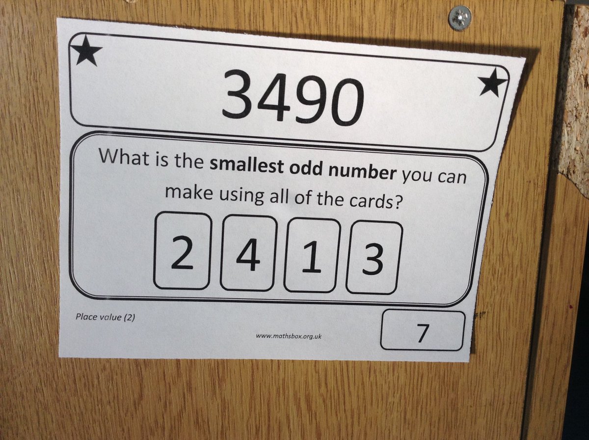 Lakeside_Sch's tweet image. The place value hunt is set up in Y6, ready to secure this weeks learning! #placevalue #problemsolvingexperts