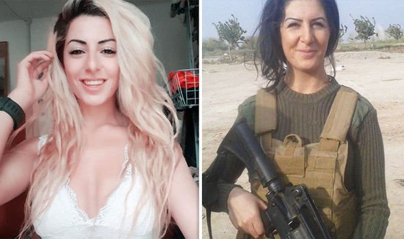 Daily_Express's tweet photo. 'ISIS soldiers are EASY to kill' Female fighter boasts about blitzing jihadists in Syria https://t.co/QbXQwXAdFk https://t.co/OLYdT5n6mt