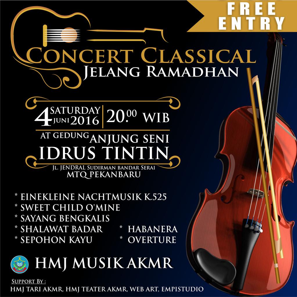 Spesial, AKMR 04JUNI2016, jangan lupa datang 
#EVENTMUSIKAKMR