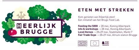 Neem morgen je vork mee want <a href="/PersooneDomi/">Dominique Persoone</a> <a href="/WimLybaert/">Wim Lybaert</a> <a href="/Walvistartaar/">Pieter lonneville</a> trakteren met een (H)eerlijk banket #Brugge
