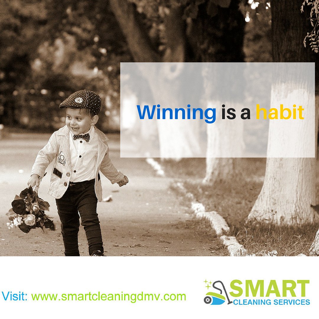smartcleaningva's tweet photo. Winning is a habit!
#success #quote #fitness #cleaning #rt https://t.co/cKgNDPxY3D