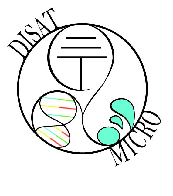 microDISAT's tweet photo. The new logo for DISAT microbiology!
Congrats to Luana Morisco, the author of the logo. https://t.co/mBr3MiyZCw