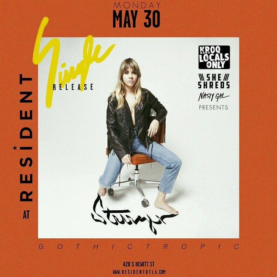 getdowntownla's tweet photo. Playful, effervescent indie pop band Gothic Tropic perform at @ResidentDTLA Monday 5/30. Arts District #DTLA https://t.co/rtJzMdvjId