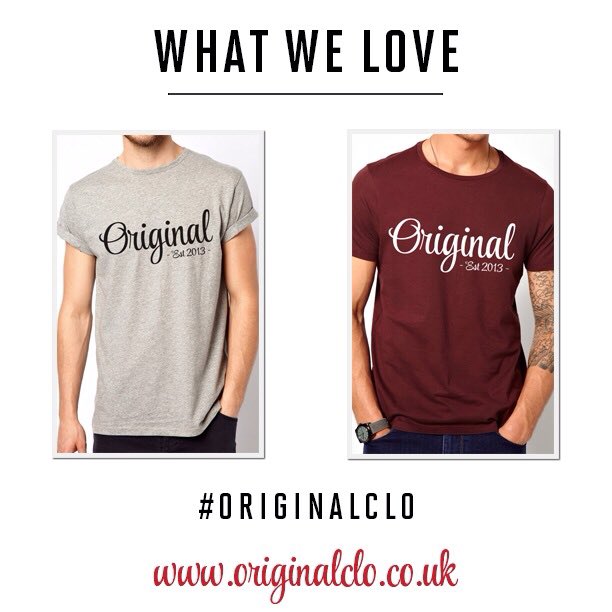 Shop | originalclo.co.uk
#FridayFeeling