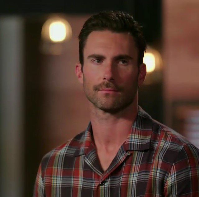 GDornanGlazier's tweet photo. My fav mustache face! #AdamLevine  #mustacheface  #myfavorite  #love  #lovehim https://t.co/rk4SnM8308