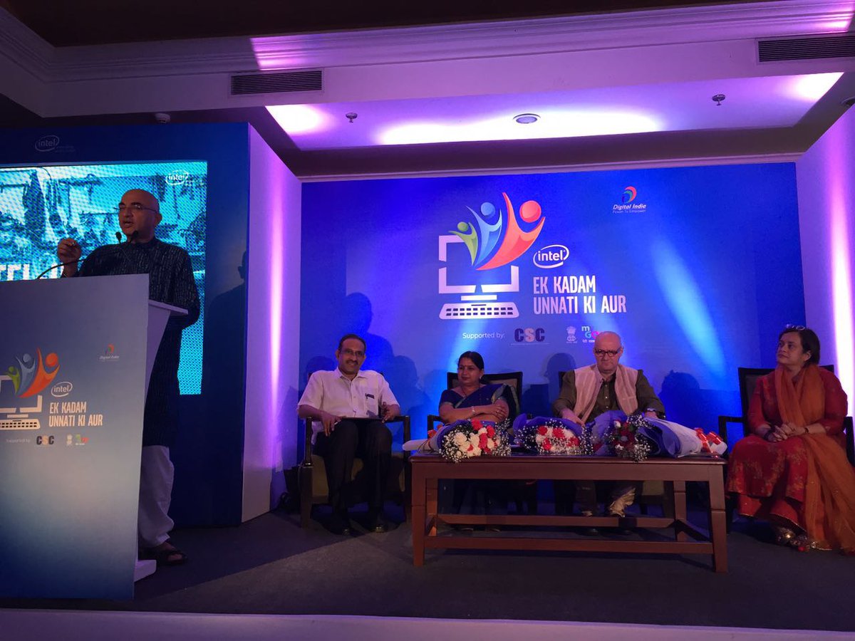 debjani_ghosh_'s tweet photo. #EkKadamUnnatiKeAur reaches Haryana.. 1st Unnati Centre launched in Karnal @IntelIndia @CSCegov_ #TransformingIndia https://t.co/bvdGEl8w4x
