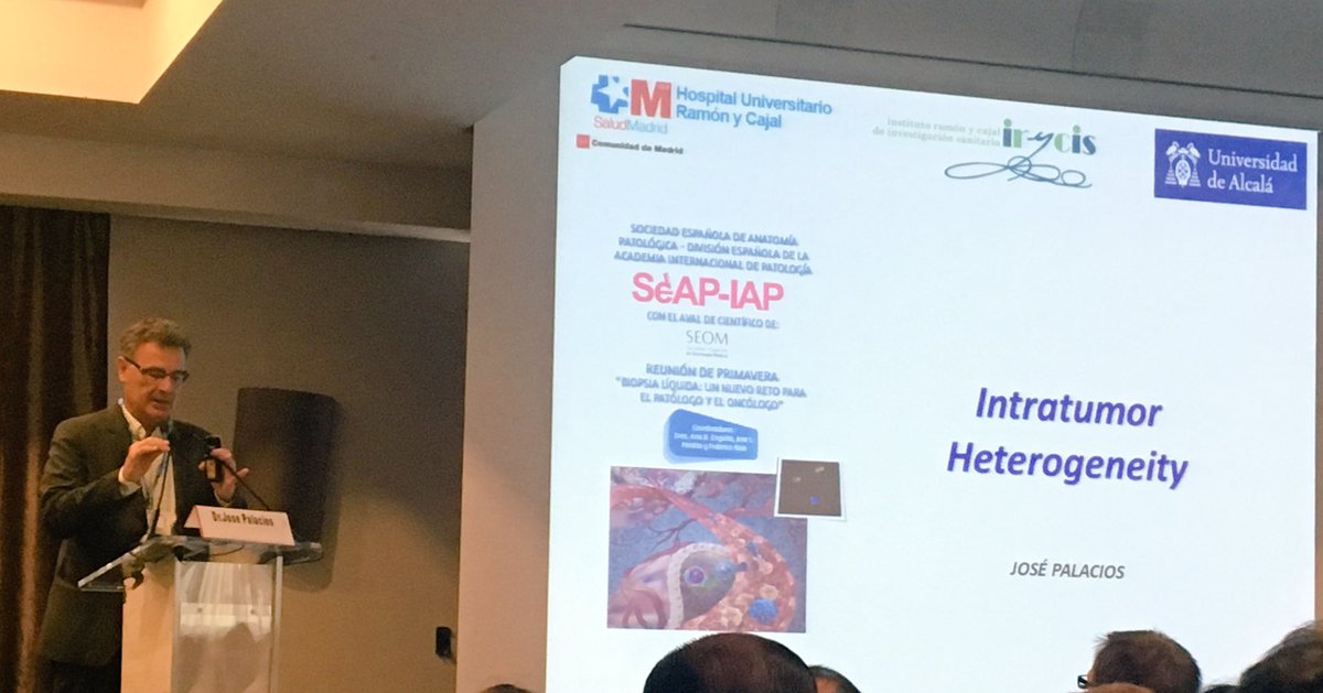 edusqo's tweet photo. "@lara_pijuan: #LiquidBiopsy #SEAP2016 #AnatomíaPatológica #patólogo https://t.co/FPercV5BGy" Gracias! @lara_pijuan, siguiéndote ✌😀