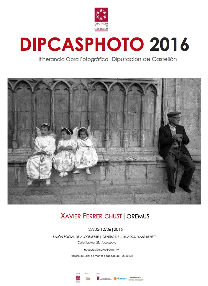 CulturaDipcas's tweet photo. Exposición #fotografía ‘Oremus’ de Xavier Ferrer #DIPCASPHOTO en #Alcossebre Espai Cultural Obert prov #Castellón https://t.co/sRouKlwLF0