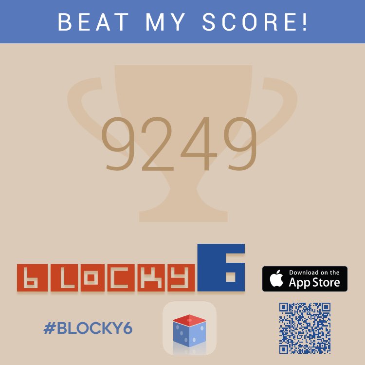 PineGames's tweet photo. My newest highscore in #iOS #iosgames  #Blocky6. Can you beat it? https://t.co/jQbYPlt8mB https://t.co/msVrvOp6Eg