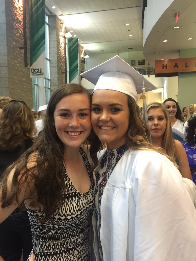 mosully33's tweet photo. Congratulations babes🎓 I'm not quite ready to say goodbye so let's win a few games to prolong the process😉💙 https://t.co/XRciikAlgt