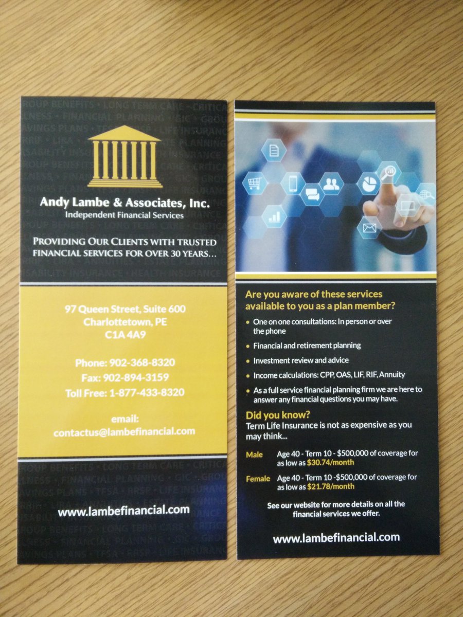 Great design, great price, great service...Thanks for the 'rack cards' <a href="/RevolutionPEI/">Revolution Media</a>