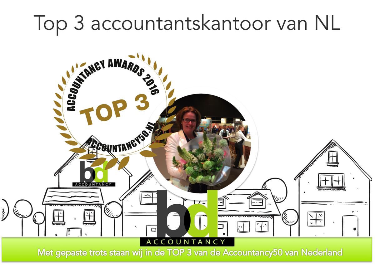 bdaccountancy's tweet photo. Leuk #nieuws! We zijn in de top 3 geëindigd en #trots #dnaw2016 https://t.co/XnpD1VVLNi