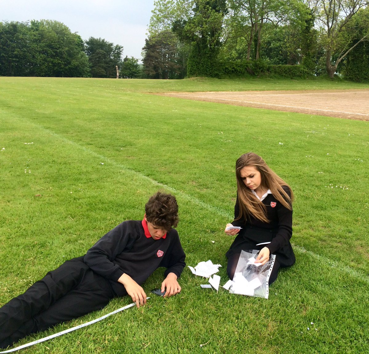 RandP_Wadham's tweet image. Year nine comparing a scientific and biblical timeline of the universe on the field today #bringinglearningtolife