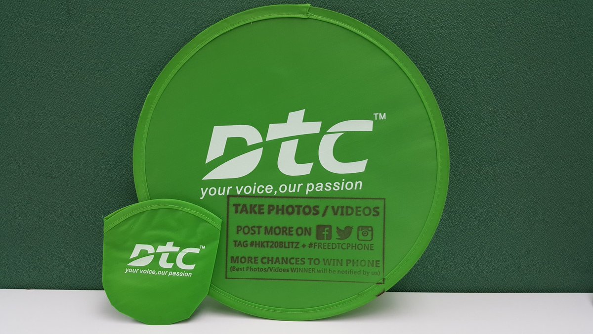 dtcmobile's tweet photo. Free gift (foldable fan) for everyone who come for DTC HK T20 BLITZ on 28-29 May 2016. Follow us for more updates. https://t.co/uPWQyCK7LV