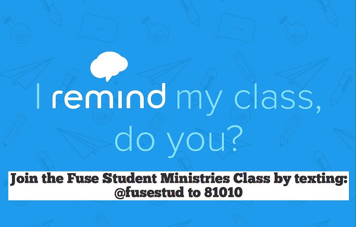 The_FUSEsm's tweet photo. Do you want 2 stay updated with all the latest from Fuse SM?We gotcha covered! #fusestudents #tcogyouth @dan_maples https://t.co/RQ4zeoyTYS