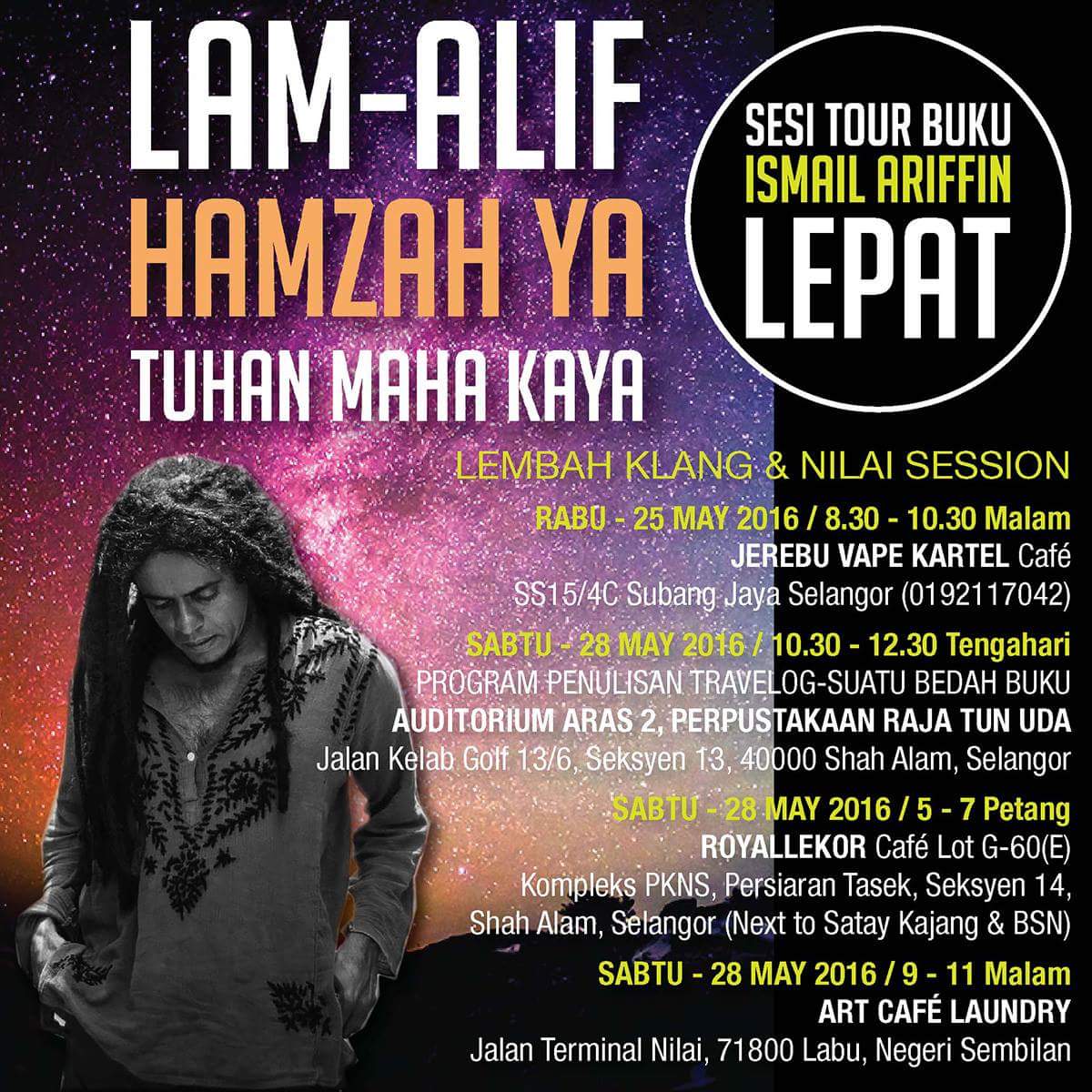 gengmuhammad's tweet photo. [SHAH ALAM]  Bedah buku di Auditorium Aras 2, Perpustakaan Raja Tun Uda | 28/5/16 | 10.30am-12.30pm #gengmuhammad https://t.co/HStaXaxHyp