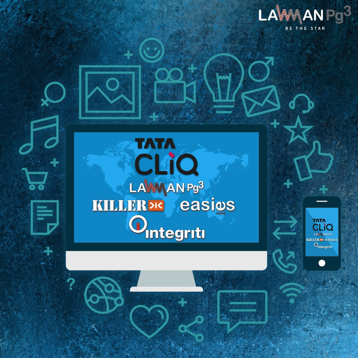 Lawmanofficial's tweet photo. @TataCLiQ  an online market place for all the #KewalKiran brands including @Killer, @Easies,@Integriti &amp; #LawmanPg3 https://t.co/fLKiEBytu2